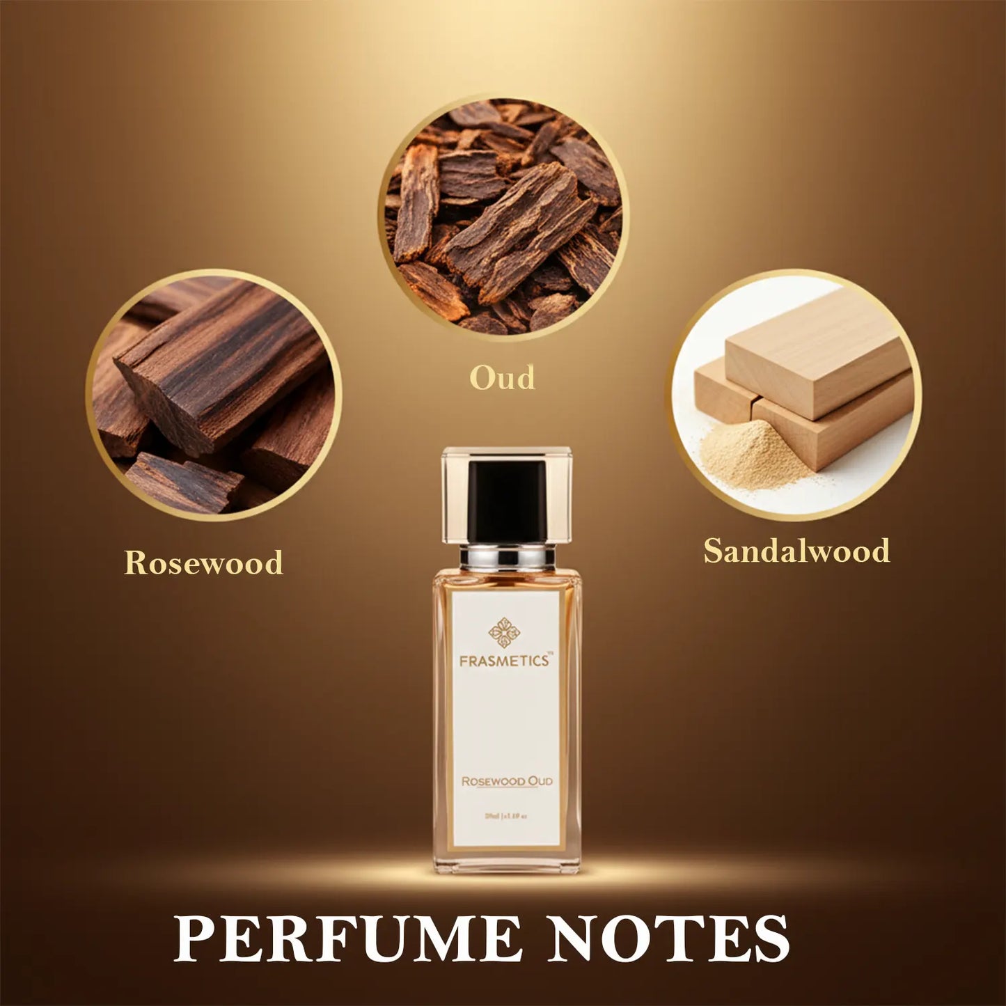Rosewood Oud Perfume for Men