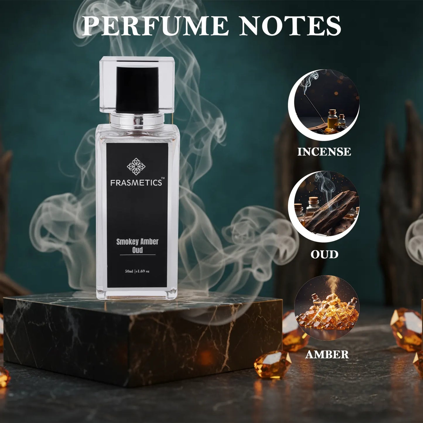 Smokey Amber Oud Perfume for Men